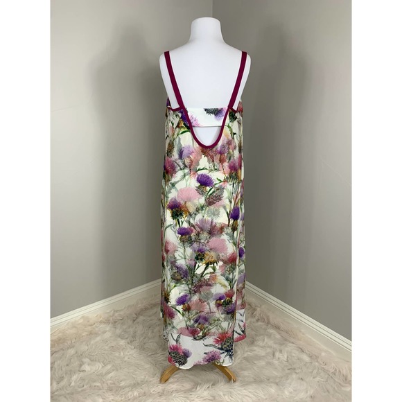 Aratta Silent Journey Rustic Luxury Dress Boho Gypsy Festival Summer Mesh Anthro - Picture 7 of 13